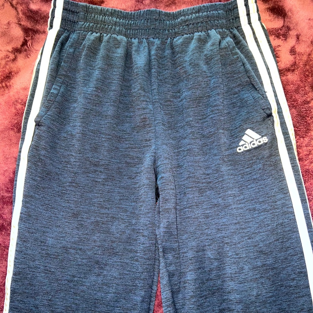 Boys Navy Blue Athletic Shorts